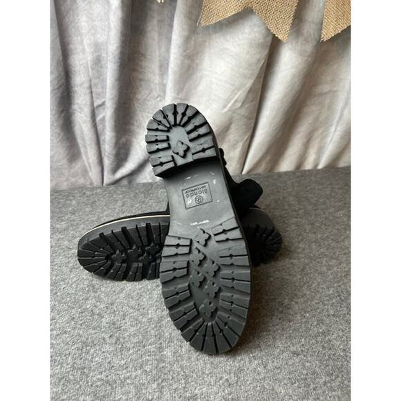 Blondo Womens Mayes Black Suede Ankle Boots Shoes 9 Medium (B,M) BHFO 4255 - Picture 8 of 9